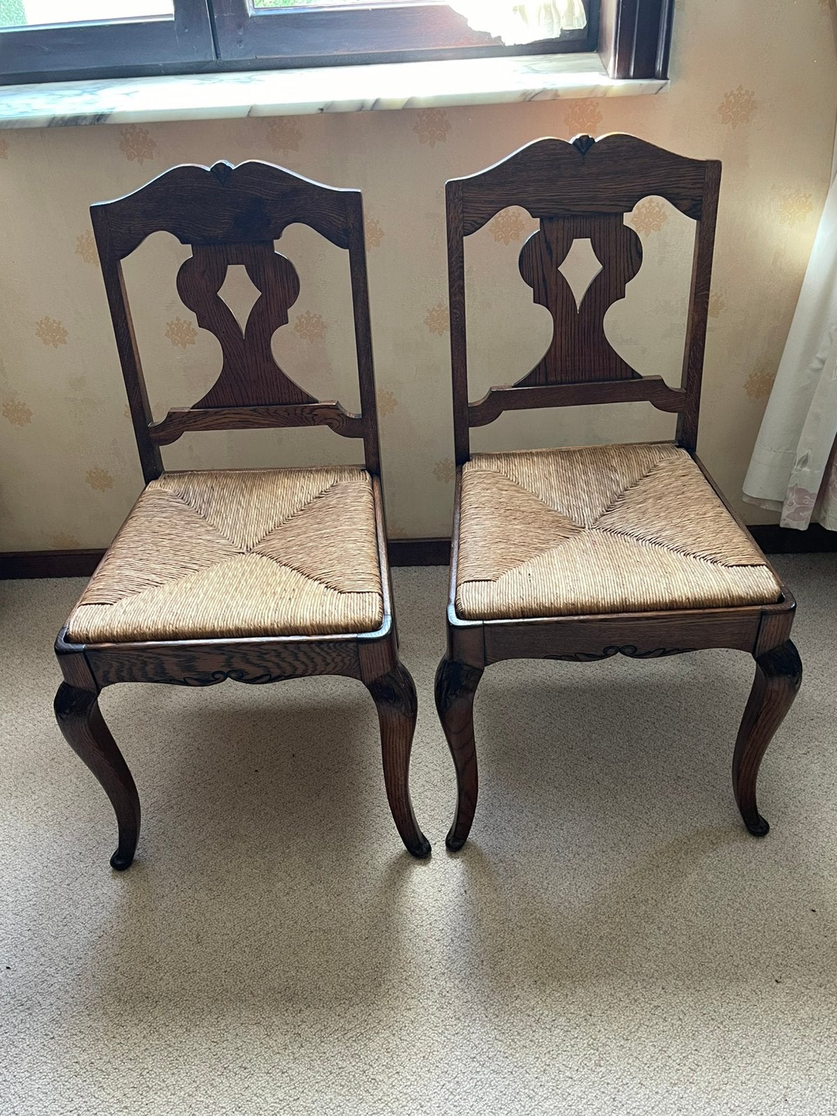 Retro stoelen, Ophalen