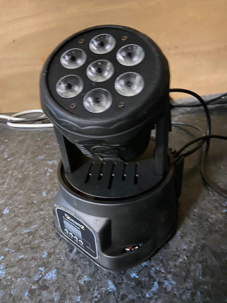 Beamz MHL74, Enlèvement, Utilisé, Lumières, Couleur