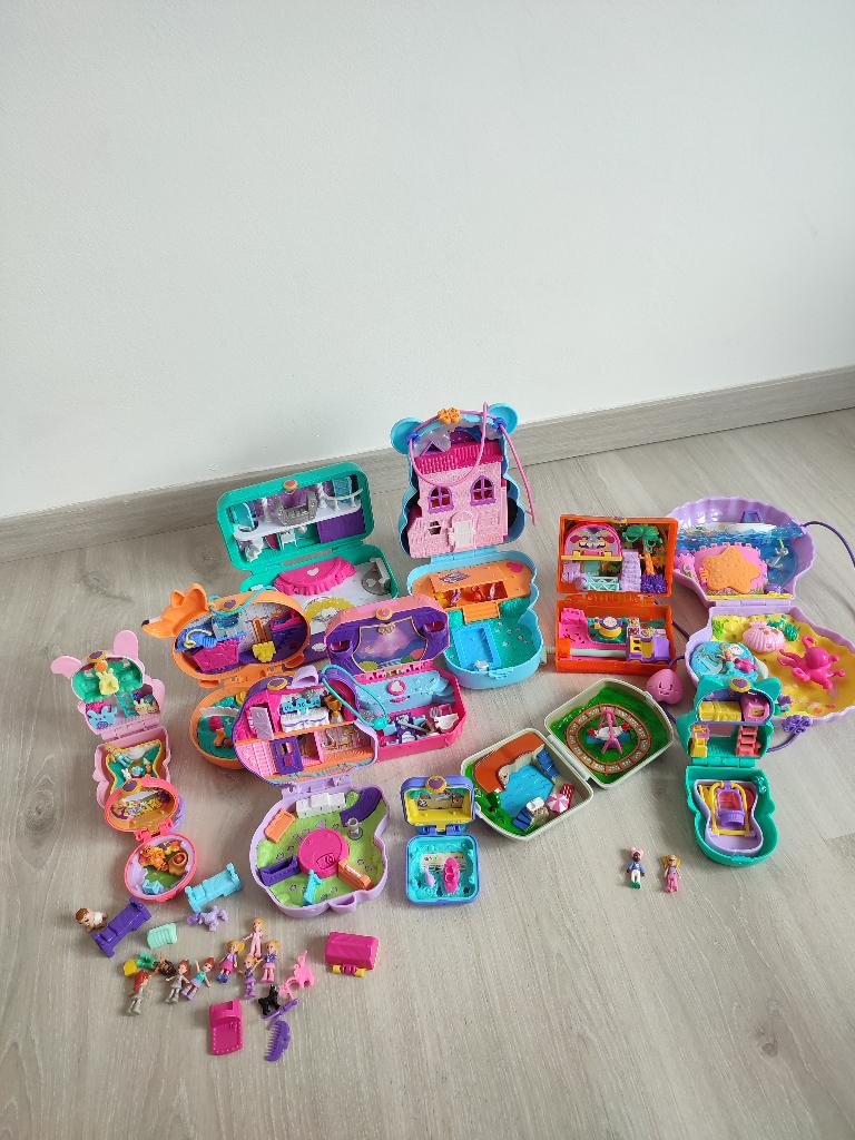 Groot lot Polly pocket, Enlèvement ou Envoi, Comme neuf
