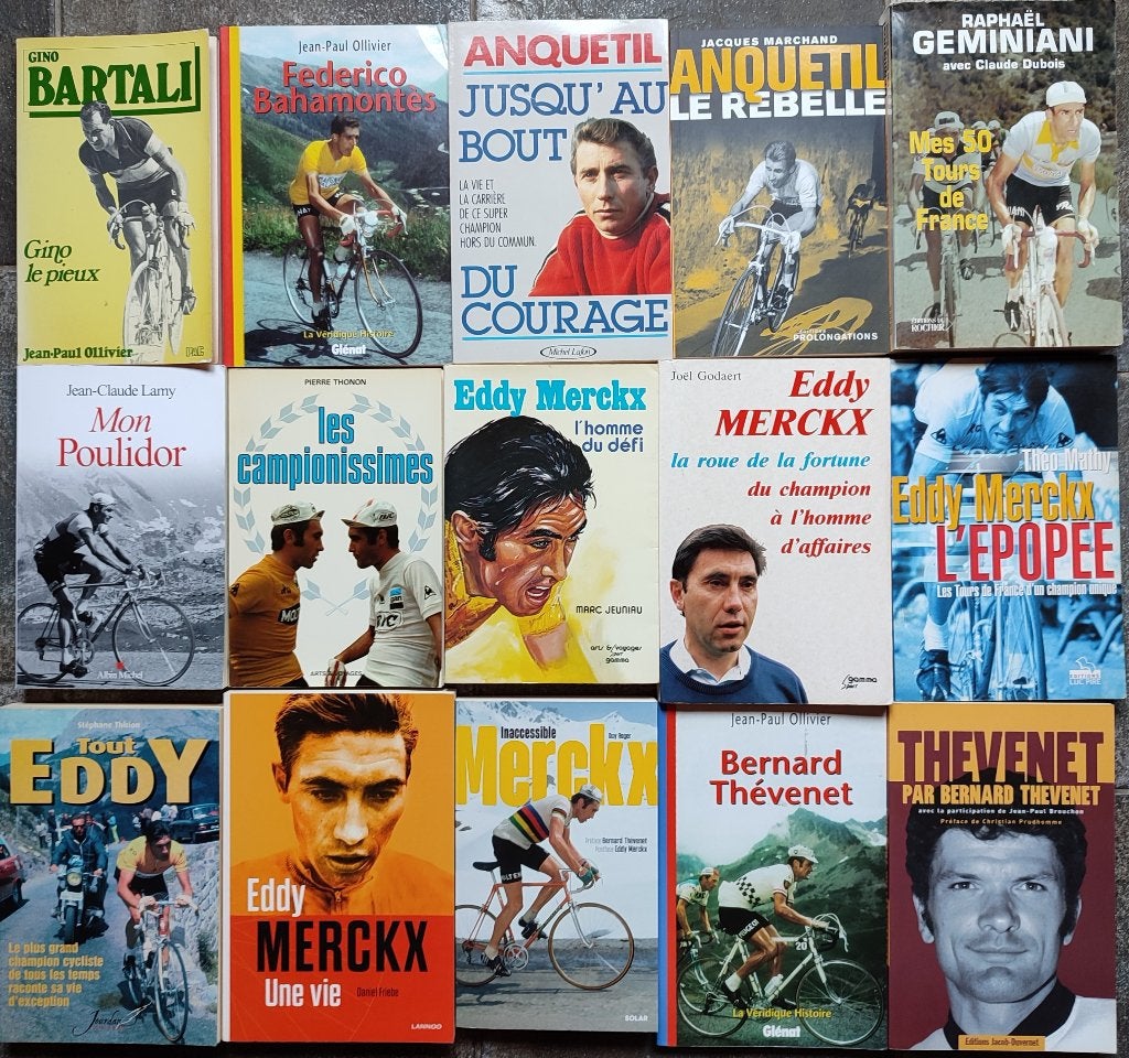Livres divers sur le cyclisme ou vedettes du cyclisme, Enlèvement ou Envoi, Utilisé, Course à pied et Cyclisme