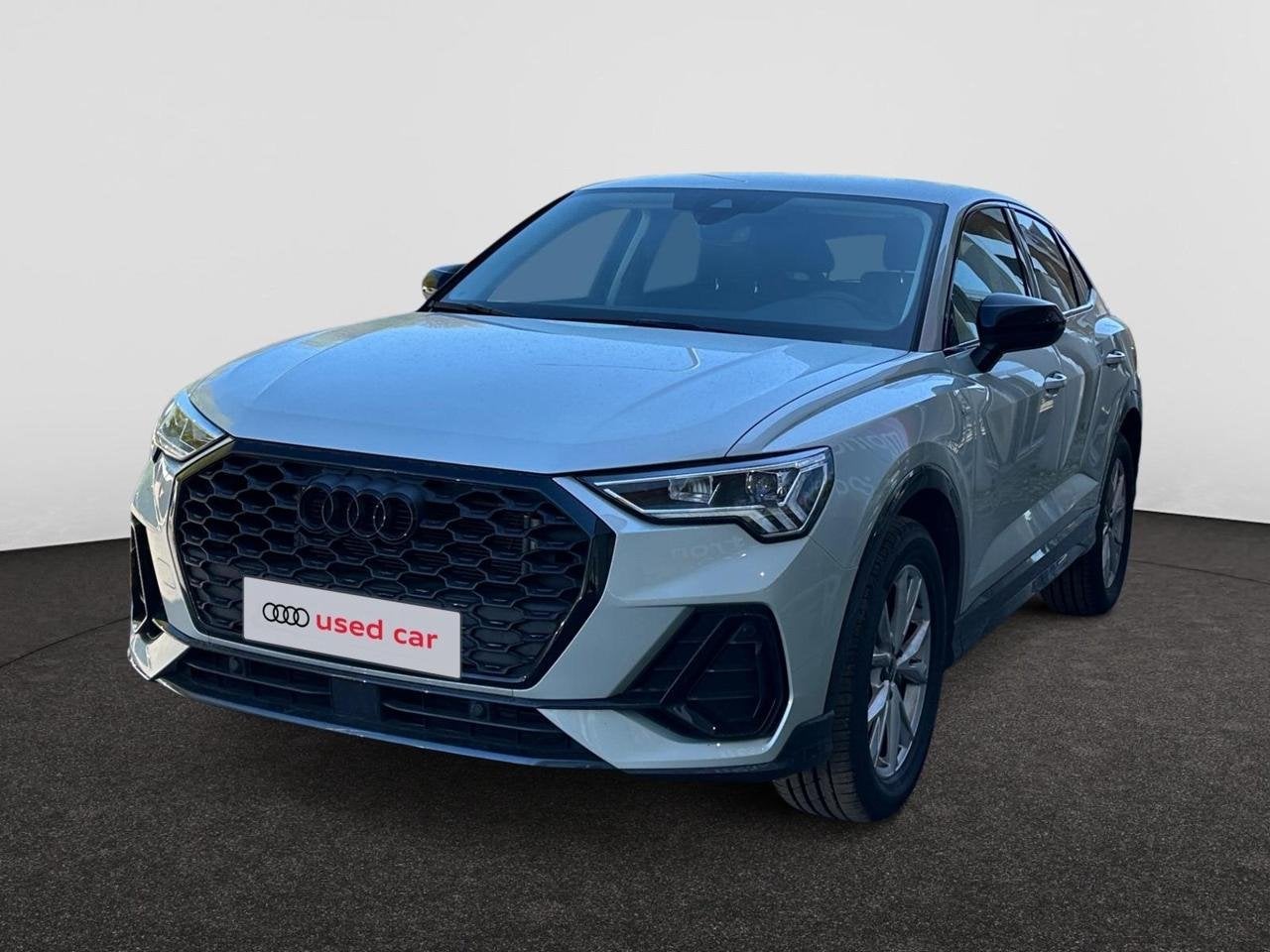 Audi Q3 Sportback 35 TFSI Business Edition S line S tronic, Automaat, Adaptive Cruise Control, Bedrijf, Zilver of Grijs