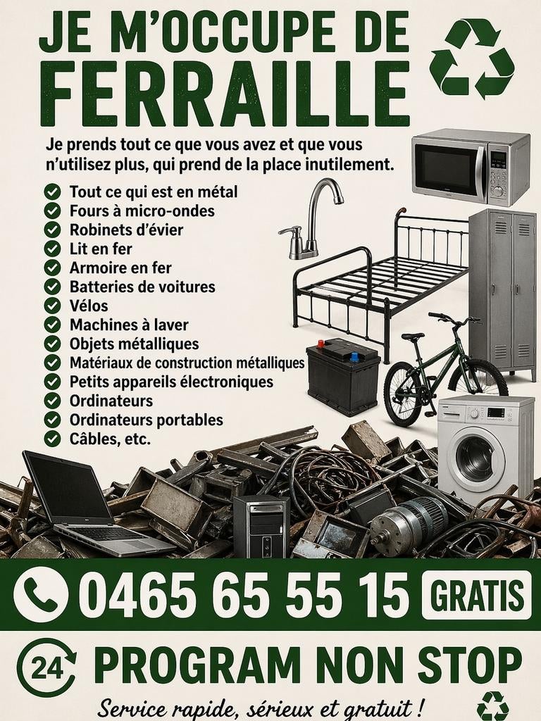 Gratis Gratis! 24/7 - 7/7, Enlèvement ou Envoi