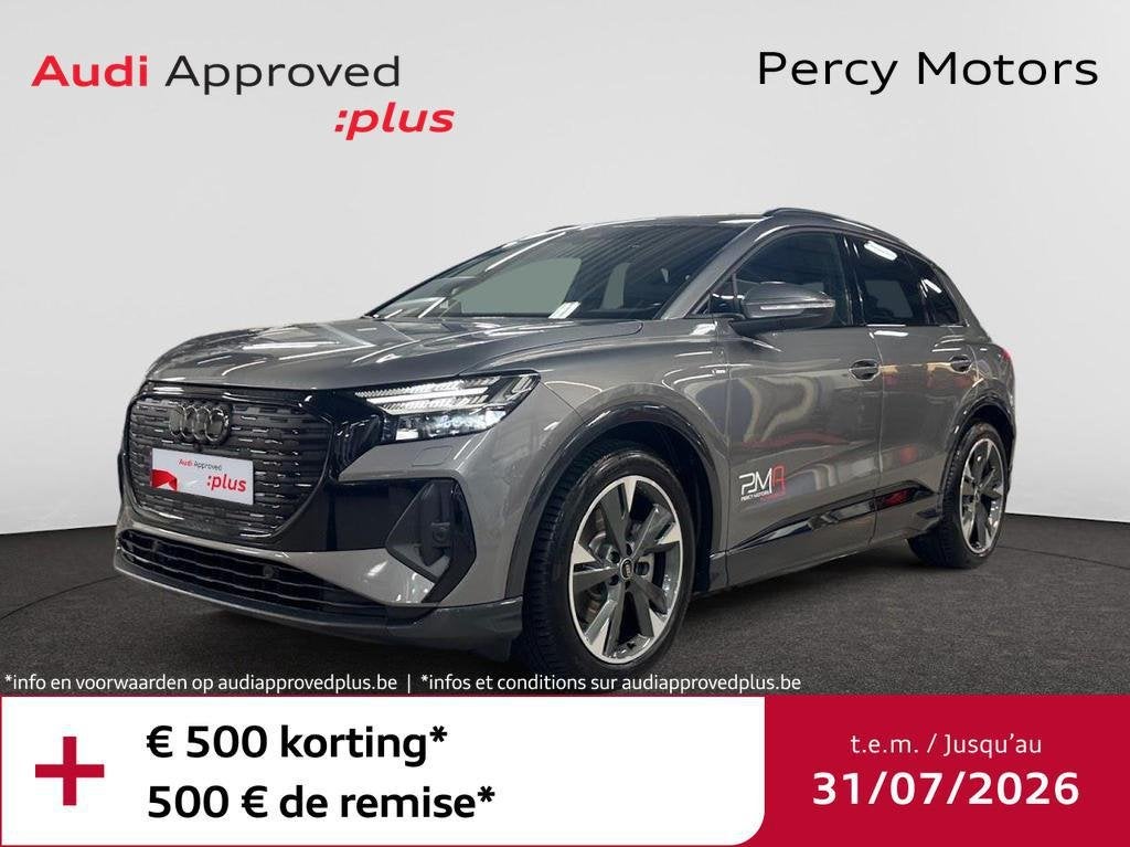 Audi Q4 e-tron Q4 e-Tron 82 kWh 45 Corporate S, Achat, Automatique, https://public.car-pass.be/vhr/1f42f8e3-0ef2-47f3-a866-57f37e3e99f7