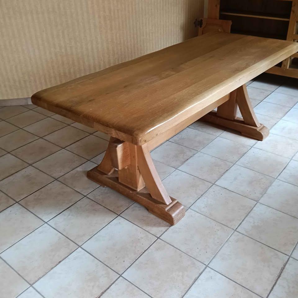 salle a manger, Enlèvement, Comme neuf, Rustique, 4 à 6 chaises