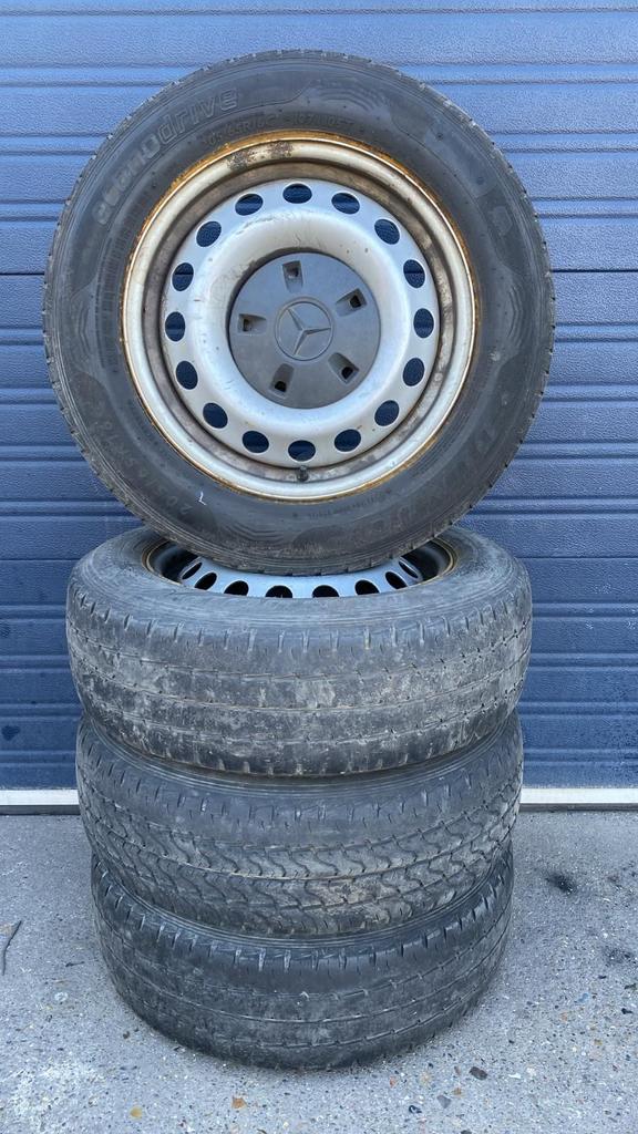 Mercedes-Benz Vito Viano velgen 205-65-16 5x112 - Set 20.63, Auto-onderdelen, Banden en Velgen, -, Banden en Velgen, -, Zomerbanden