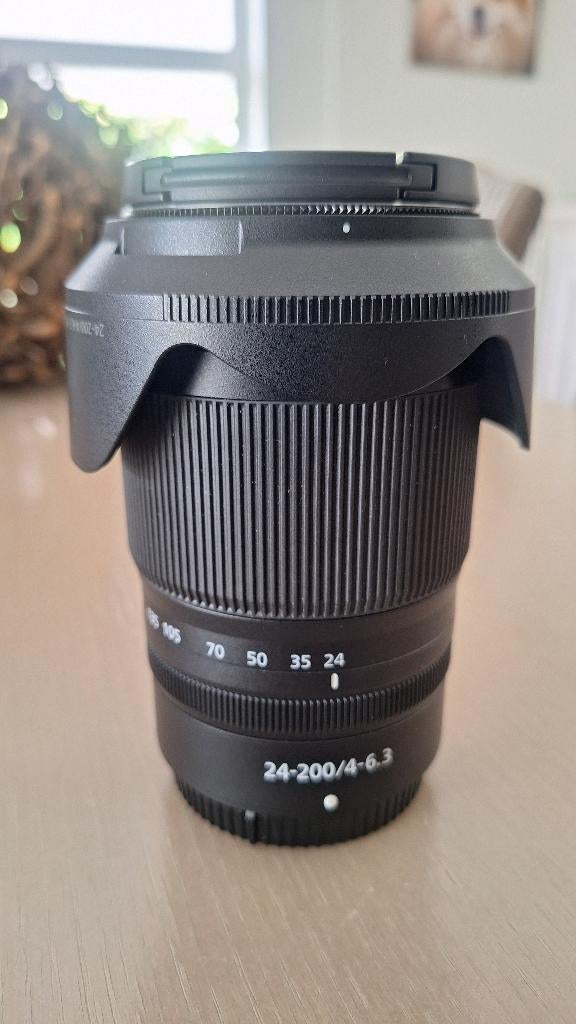 Nikon Nikkor Z 24-200mm f4.0-6.3, Audio, Tv en Foto, Ophalen of Verzenden, Zo goed als nieuw, Telelens, Zoom