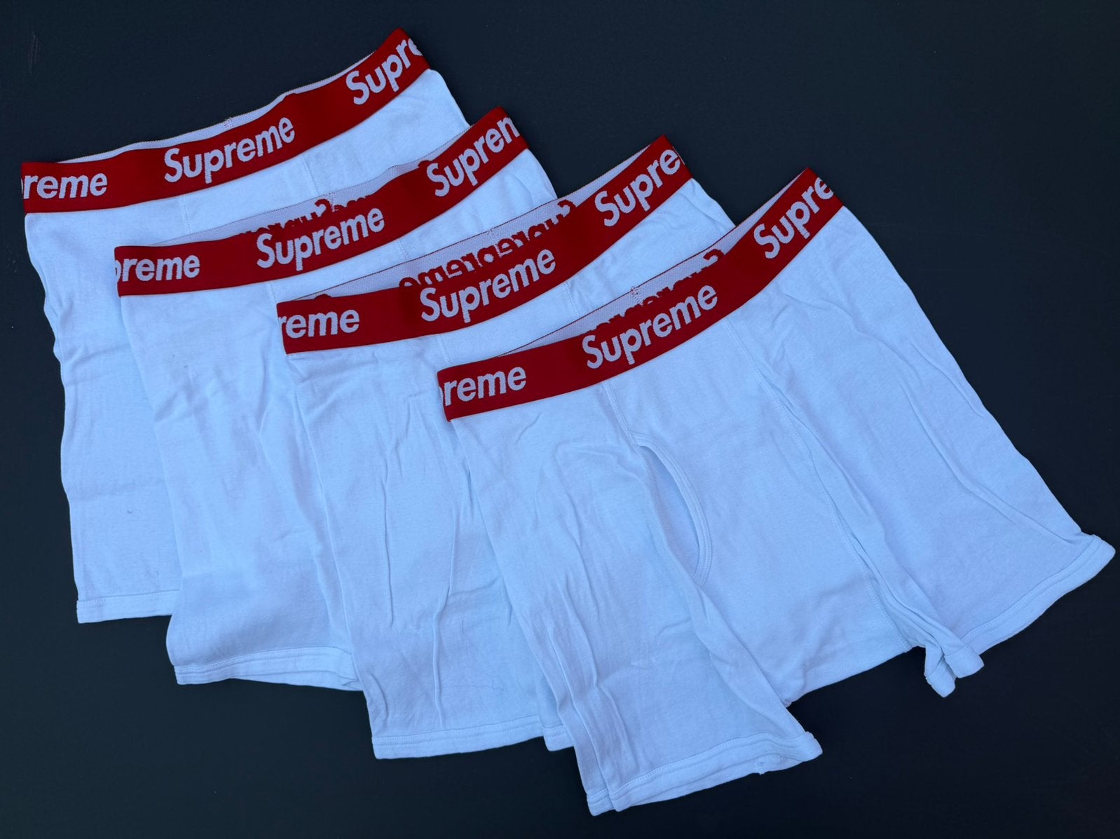 4 boxershorts Supreme - maat M, Kleding | Heren, Ophalen of Verzenden, Wit, Boxer