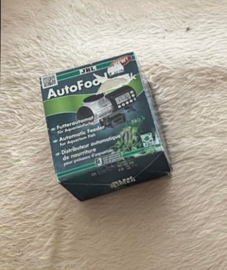 NIEUW! JBL autofood, Voederautomaat voor visaquarium, Ophalen of Verzenden, Nieuw, Overige typen