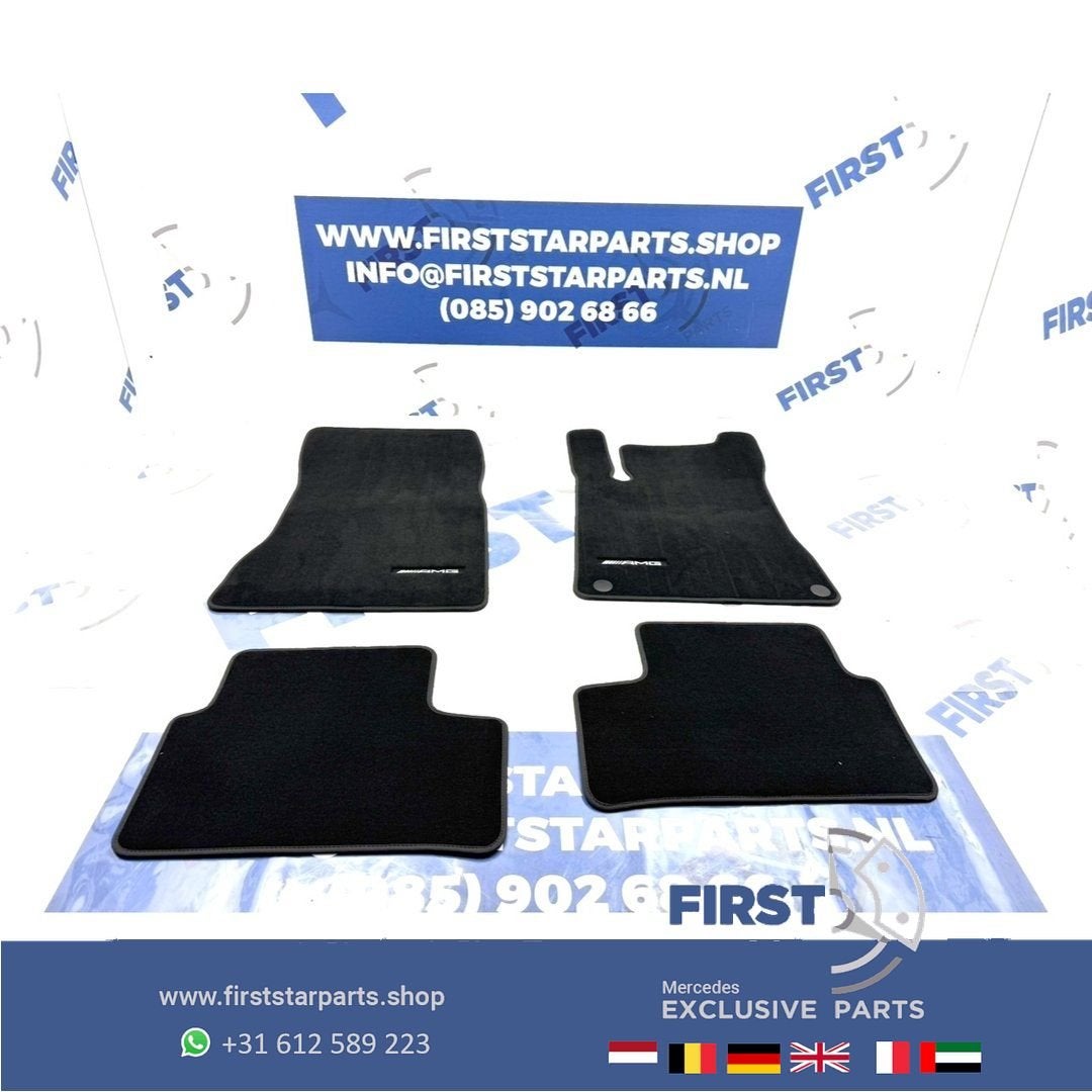 W205 C KLASSE / W253 GLC AMG deur vloer matten set OEM MB C4