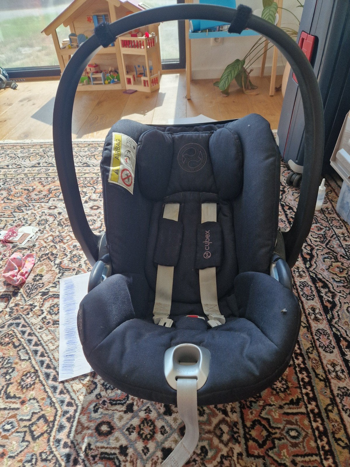 cybex cloud z i-size + basis (ongevalvrij), Ophalen