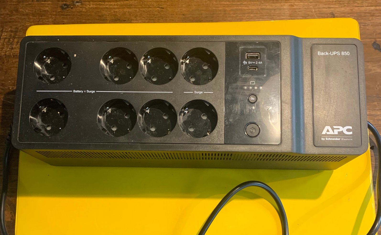 Apc ( back up 850 ), Enlèvement, Utilisé