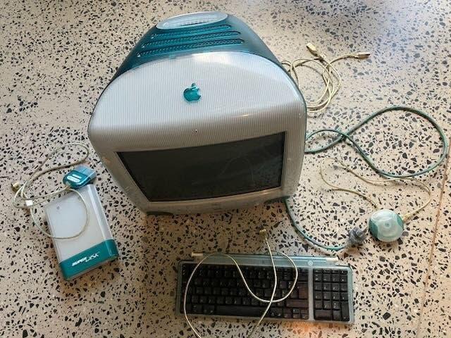 iMac G3 (1998) avec accessoires, Enlèvement, Ne fonctionne pas, IMac