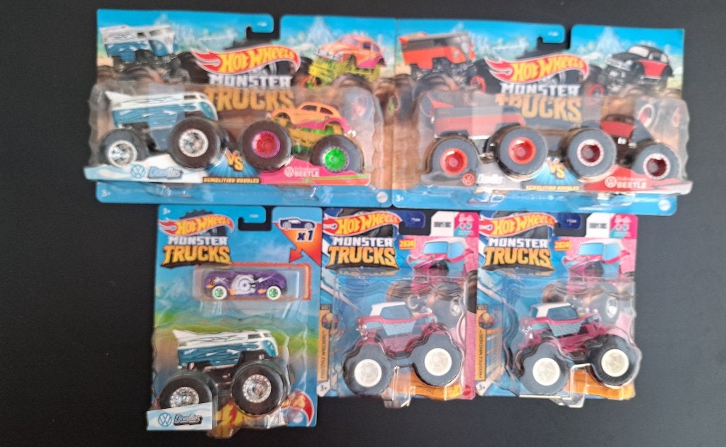 vw monster trucks hot wheels, Hobby & Loisirs créatifs, Enlèvement ou Envoi, Comme neuf, Voiture