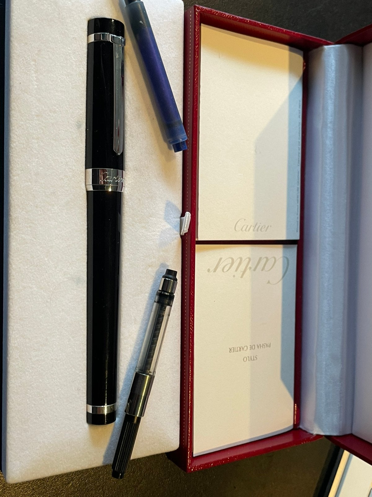 Pen schrijfgerief, Ophalen