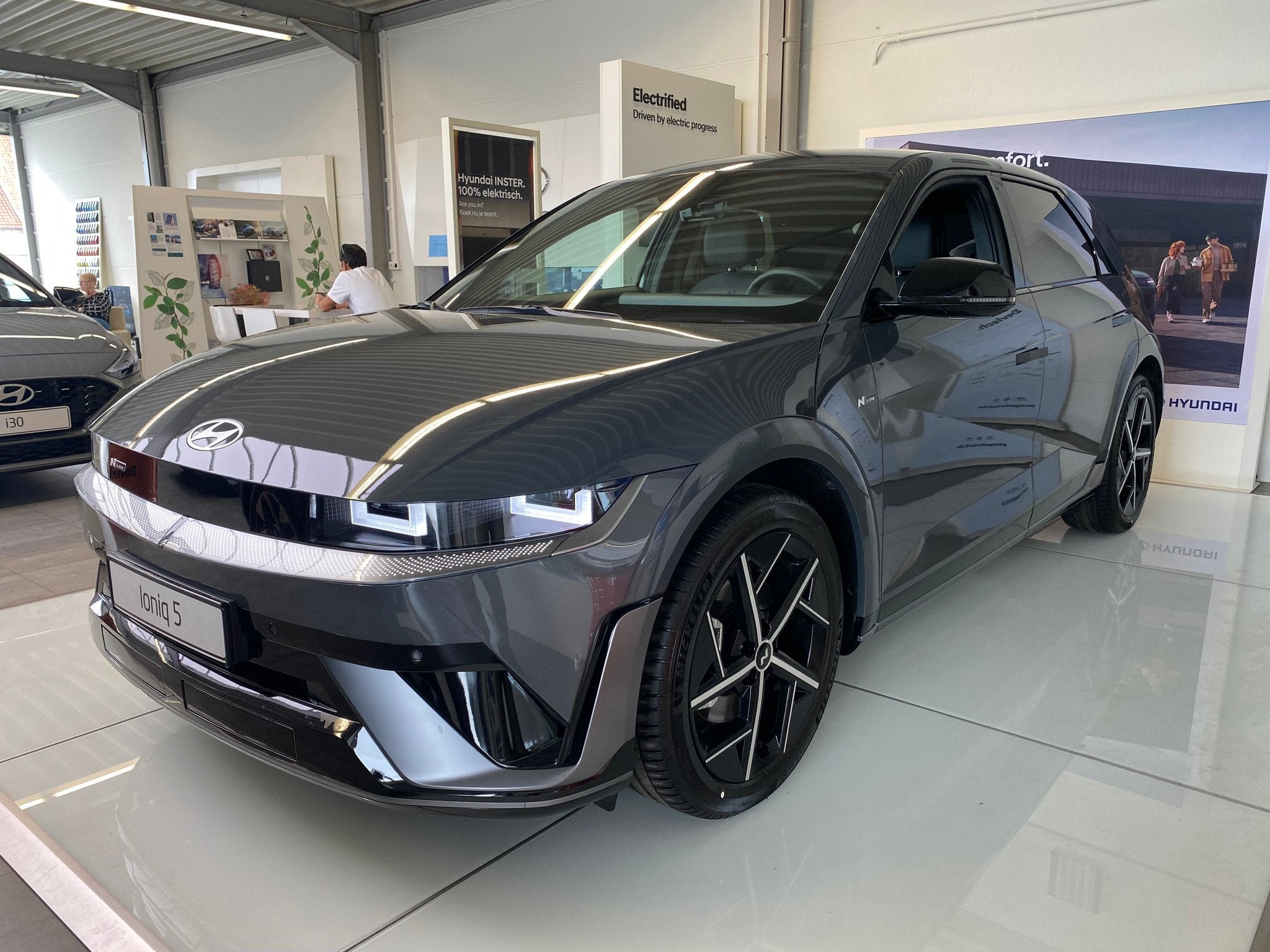 Hyundai IONIQ 5 EV CORE PLUS N-LINE 84 KWH 225 RWD, Autos, Hyundai, Argent ou Gris, Achat, 5 portes, 5 places