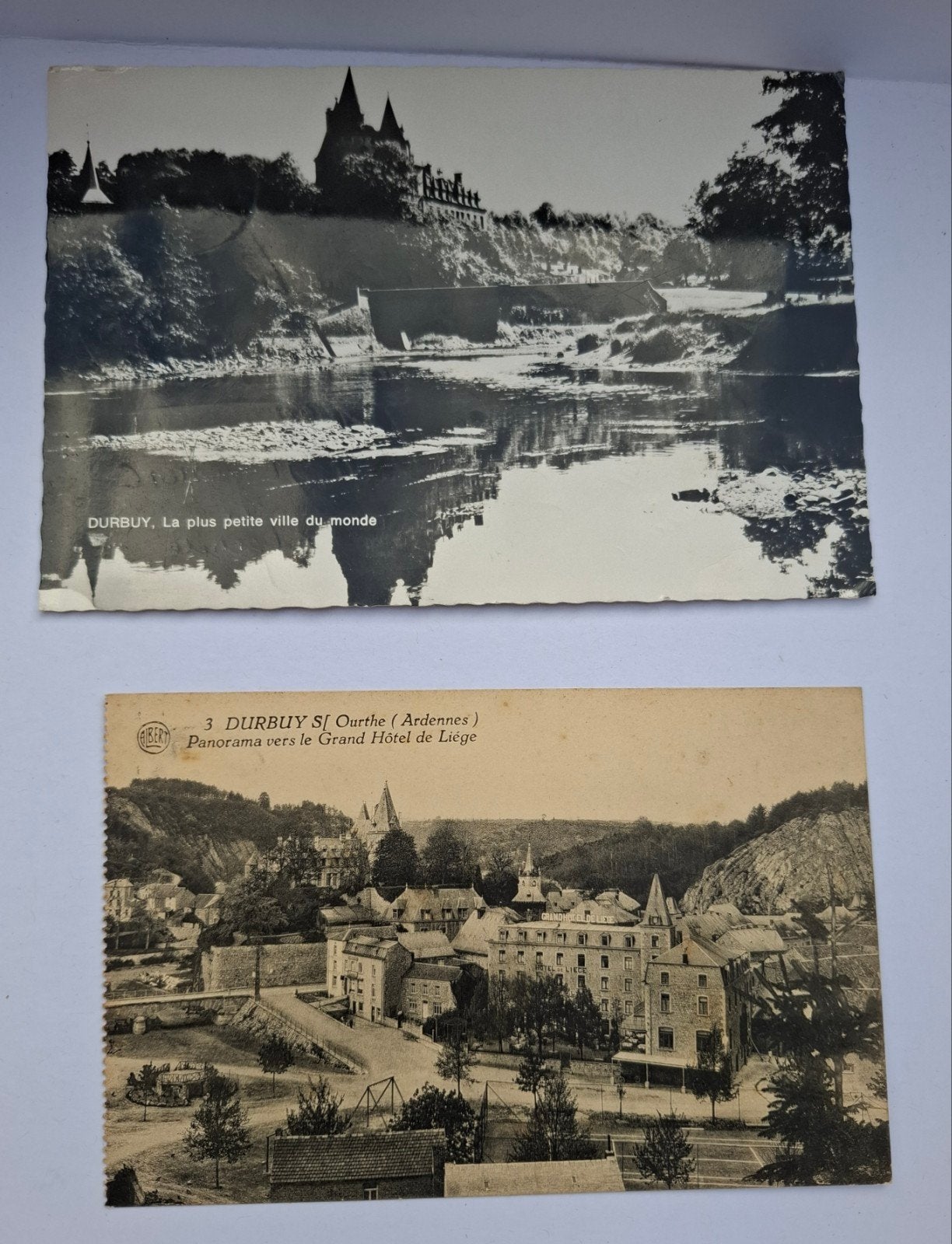 Durbuy. Lot de 2 cartes postales, Collections, Enlèvement ou Envoi, Luxembourg