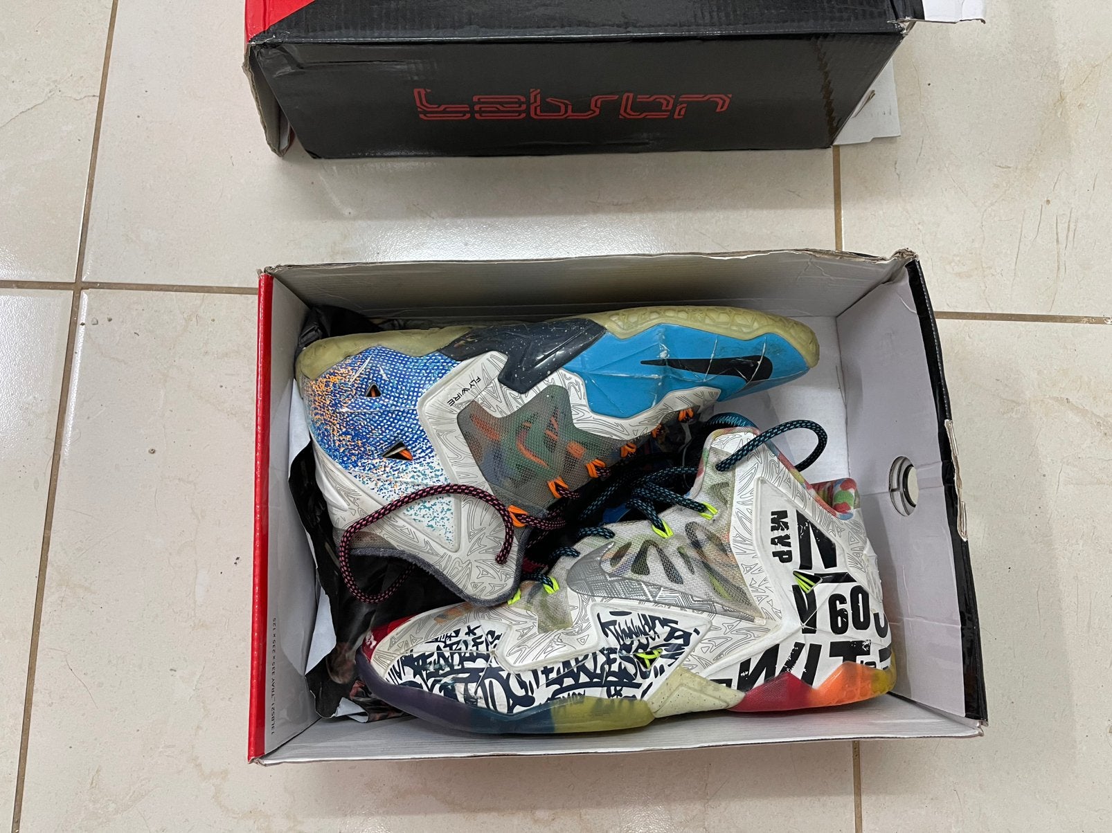 Nike LeBron 11 What The, Vêtements | Hommes, Chaussures, Autres couleurs, Porté, Baskets, Envoi