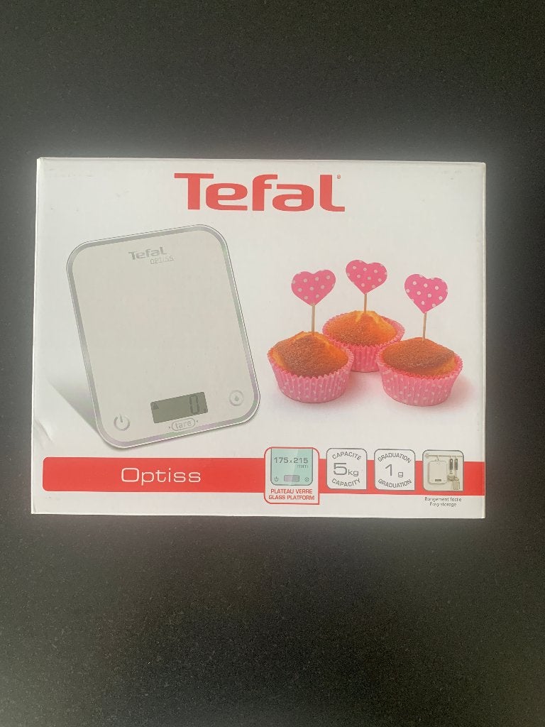 Balance de cuisine Tefal Optiss, Electroménager, Moins de 10 kg, Balance de cuisine, Enlèvement, Digital