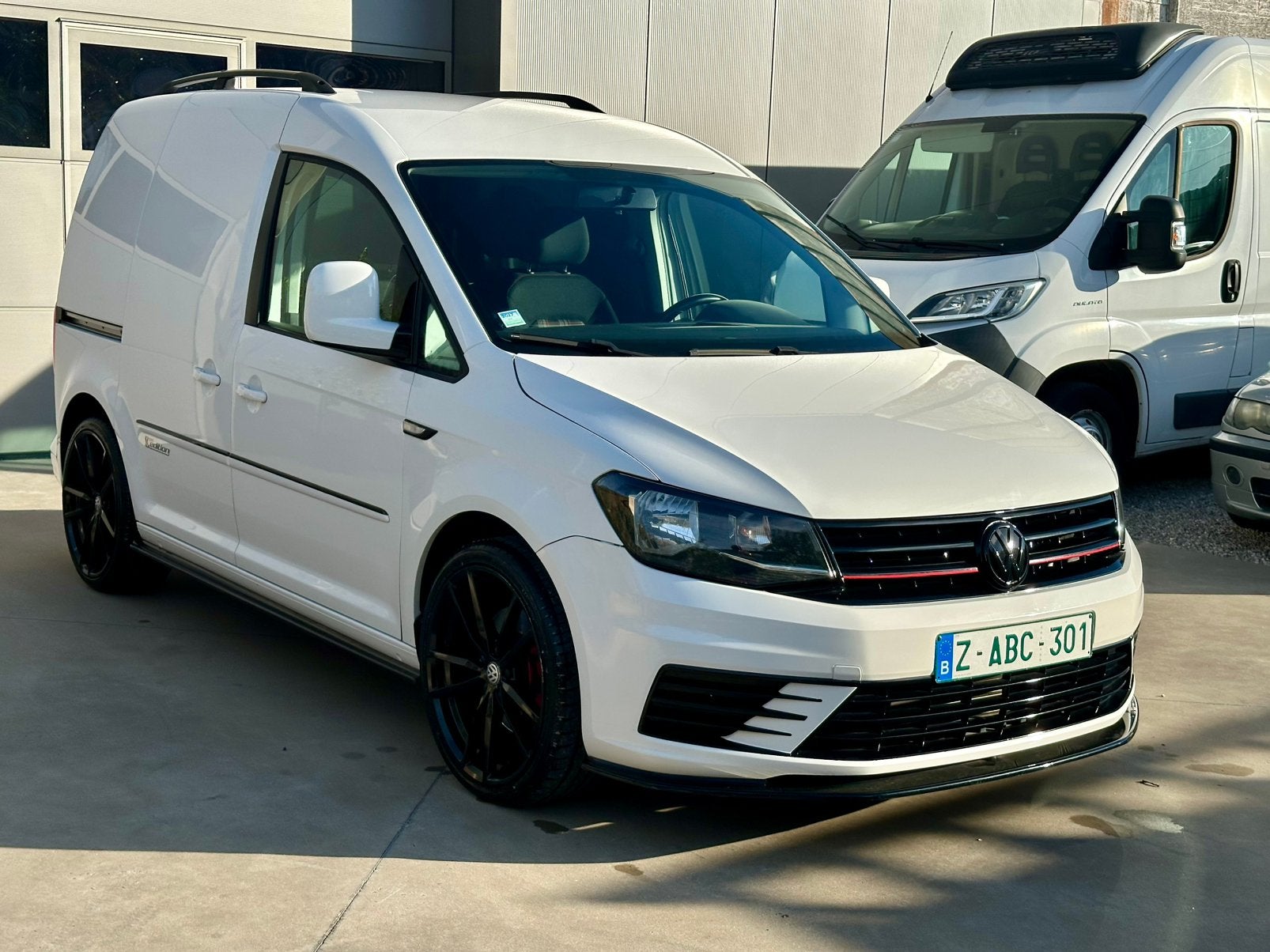 Volkswagen caddy / 60000km/ gti look / uniek !, Voorwielaandrijving, 75 kW, Stof, Euro 6