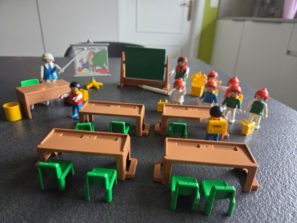 playmobil schoolklasje, Enlèvement, Utilisé