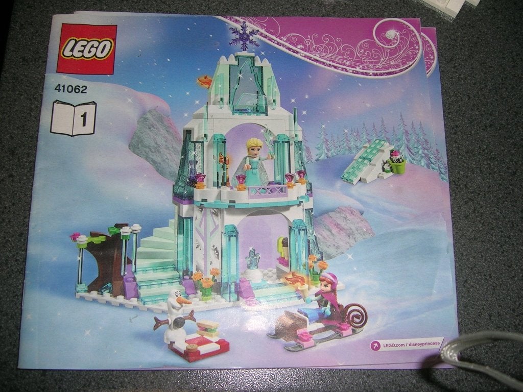 LEGO Elsa's fonkelende IJskasteel, Kinderen en Baby's, Ophalen, Overige thema's, Lego, Zo goed als nieuw