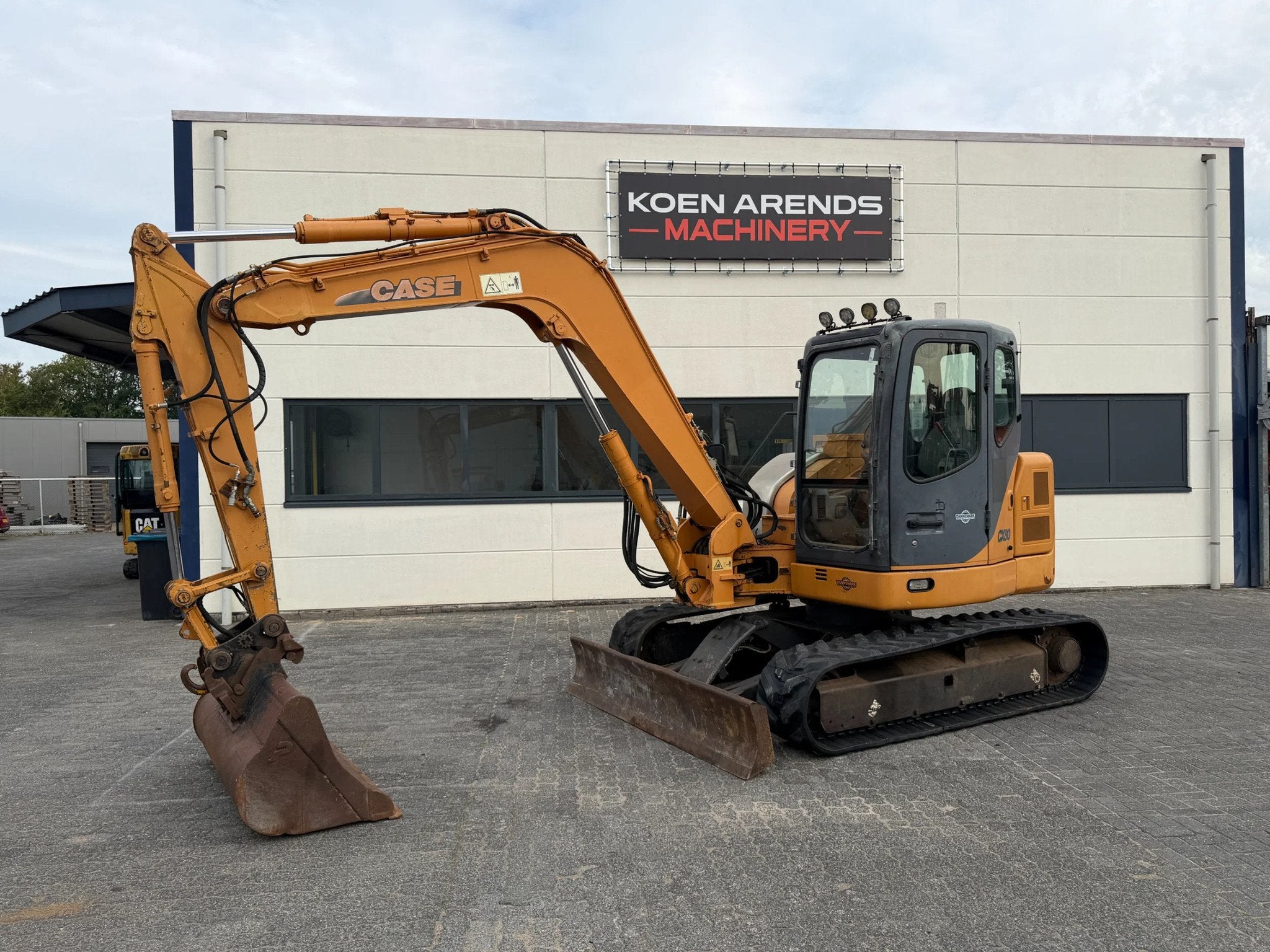 Case CX80 Rups Graafmachine / Case CX 80, Articles professionnels, Case, Nvt, NL, Excavatrice