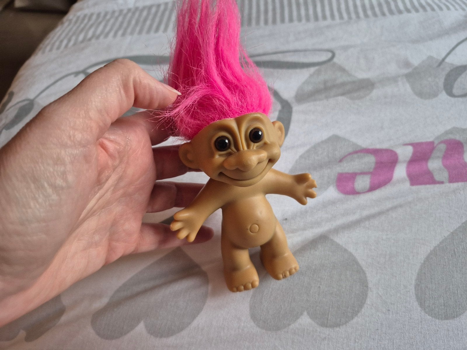 troll vintage popje russ goede staat 10cm, Ophalen of Verzenden
