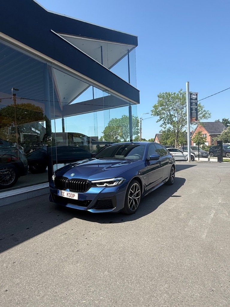 BMW 530e M Sport leder navi pro btw plugin, Autos, Cuir, 215 kW, Entreprise, Entretenue par le concessionnaire