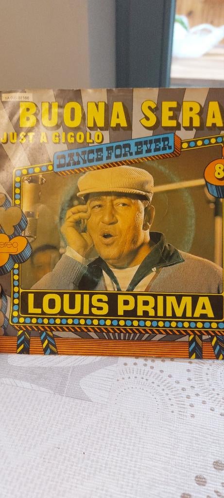Vinyle 45 tours Louis Prima Buona Sera, Enlèvement