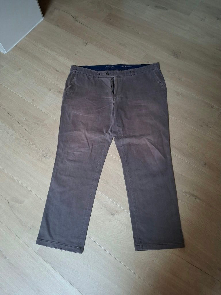 Brassville: Bruine herenbroek (Maat 656), Bruin, Maat 56/58 (XL), Ophalen of Verzenden, Gedragen