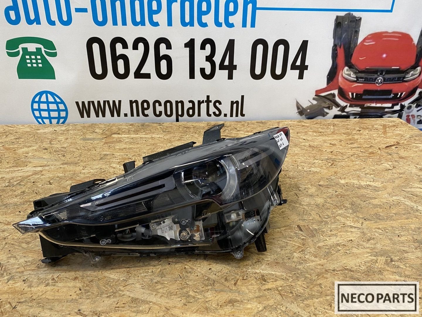 Mazda CX5 CX-5 vol led koplamp links KB8P51040, Gebruikt, -, -, Ophalen of Verzenden