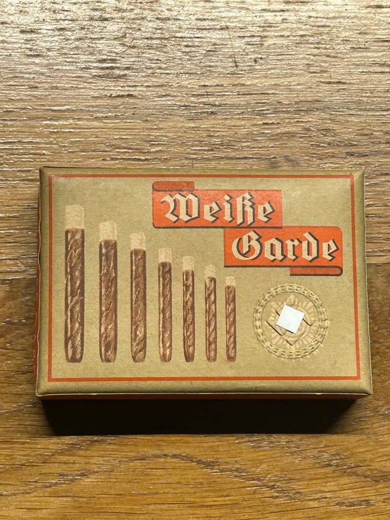 WWII - boites pour cigare "WEISSE GARDE" original WWII, Enlèvement ou Envoi, Autres, Autres types