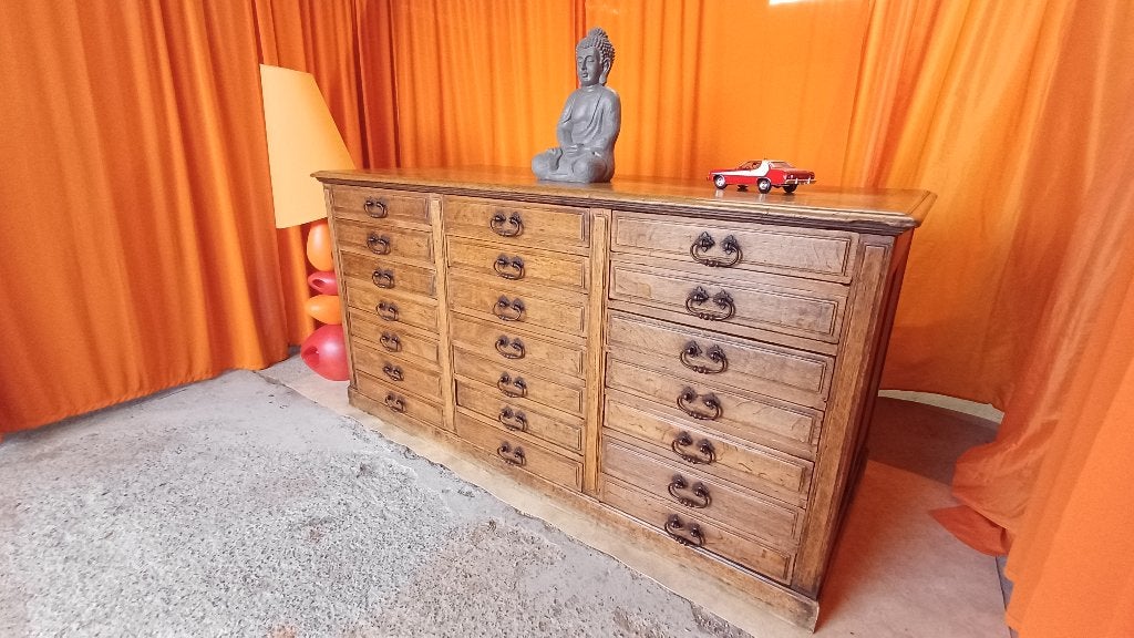 EXEPTIONNEL-meubilair: architect, notaris, Antiek en Kunst, Curiosa en Brocante, Ophalen