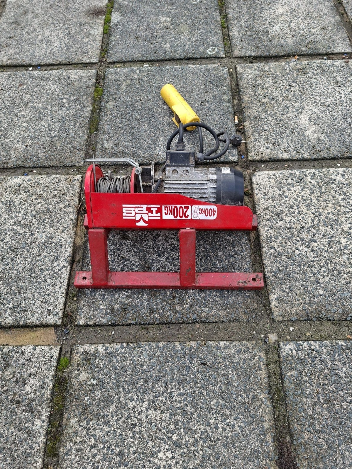 Elektrische kabeltaken, Enlèvement