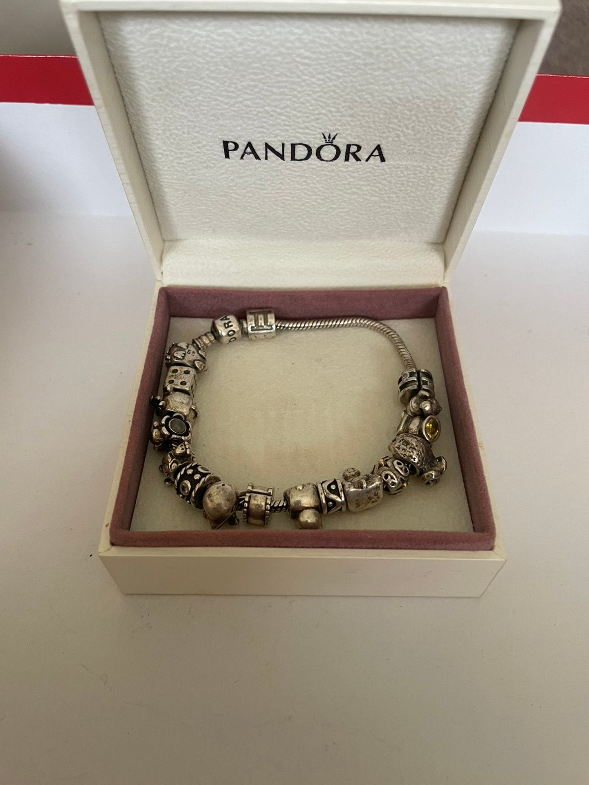 Pandora zilver, Ophalen, Zo goed als nieuw, Zilver