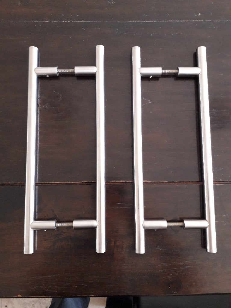 DEURGREPEN, Ophalen, Zo goed als nieuw, Inox, Klink of Kruk
