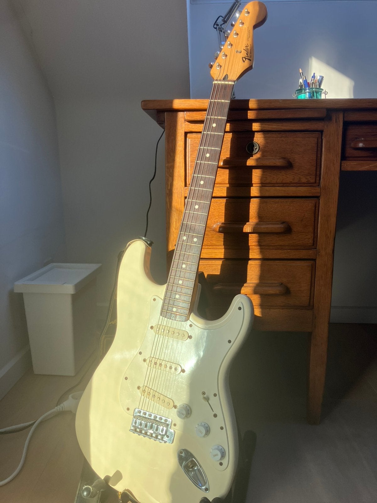 Fender Stratocaster, Musique & Instruments, Instruments à corde | Guitares | Électriques, Enlèvement, Utilisé, Solid body, Fender