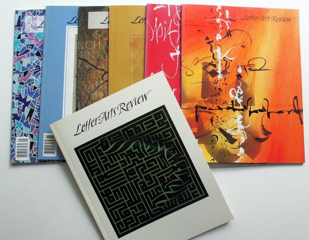 top kalligrafie - Letterarts Magazine, Hobby en Vrije tijd, Ophalen of Verzenden, Zo goed als nieuw, Boek of Gids