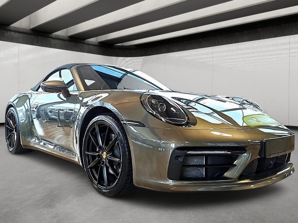 Porsche 992 Cabriolet Porsche Approved 06-2027, Auto's, Automaat, Achterwielaandrijving, Cabriolet, Leder