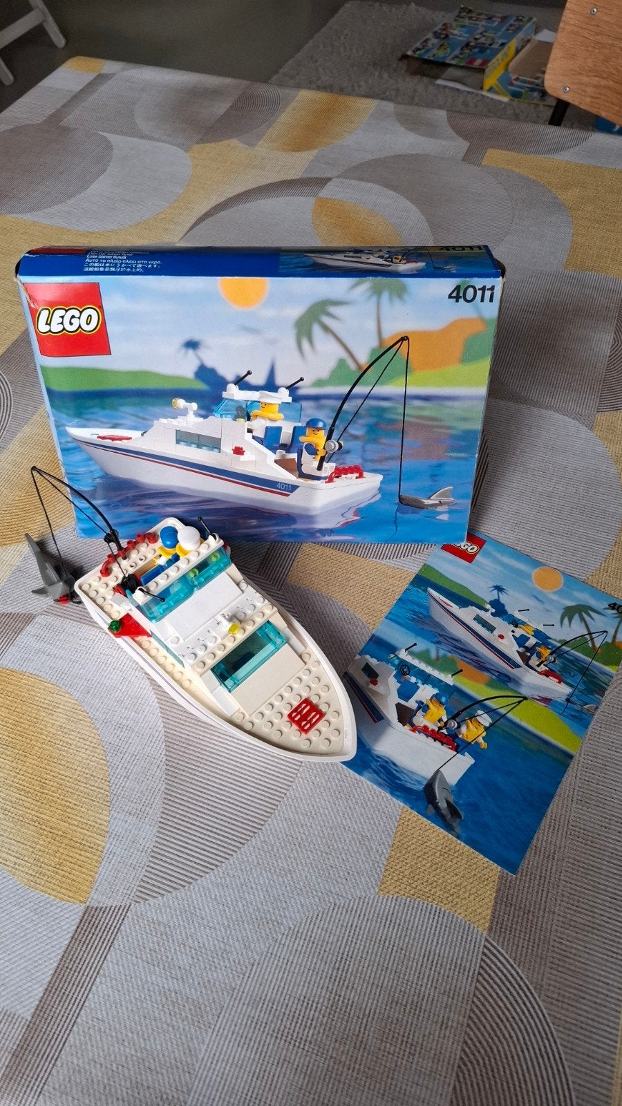 Lego Systems Cabin Cruiser 4011 complet avec baignoire d'ins, Overige thema's, Lego, Ensemble complet, Enlèvement