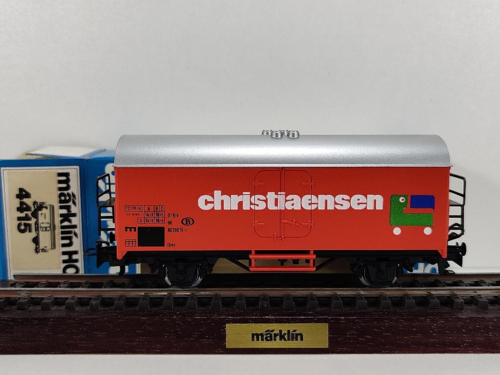 Camion frigorifique Marklin 4415 Christiaensen NMBS, Hobby & Loisirs créatifs, Trains miniatures | HO, Analogique, Enlèvement ou Envoi