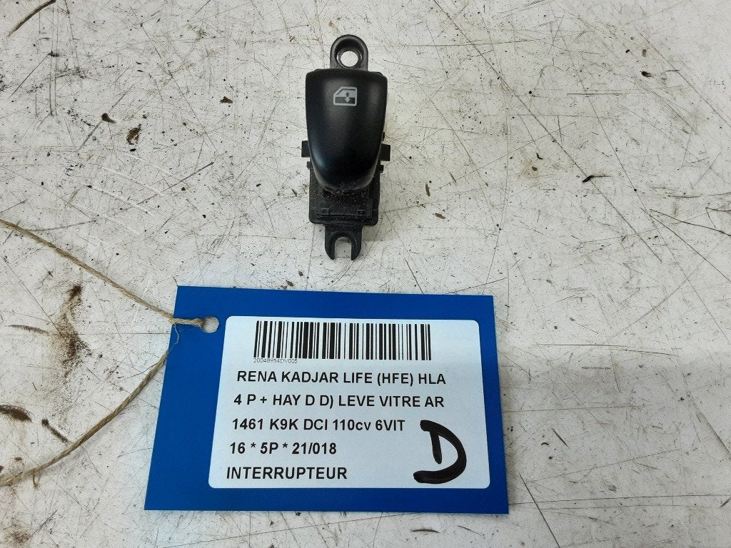 SCHAKELAAR Renault Kadjar (RFEH) (01-2015/-), Gebruikt, Renault, Peter-Huppertz-Straße 5
51063  Köln, DE, Dialog.deutschland@renault.de