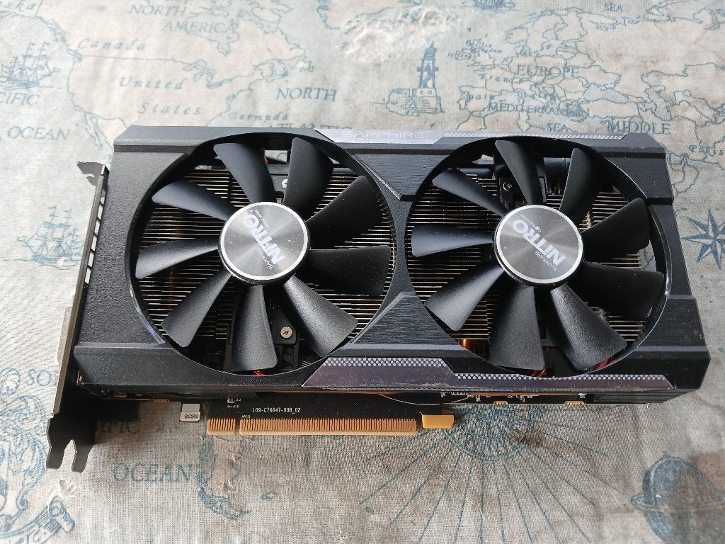 Sapphire Nitro R9 380 4 GB viddeo kaart in goede staat, Ophalen of Verzenden, Zo goed als nieuw, GDDR5, HDMI