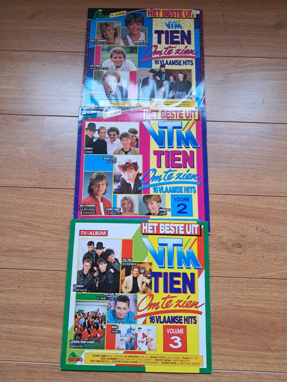3 lp's 10 om te zien, CD & DVD, Enlèvement ou Envoi, Chanson réaliste ou Smartlap, Utilisé, LP
