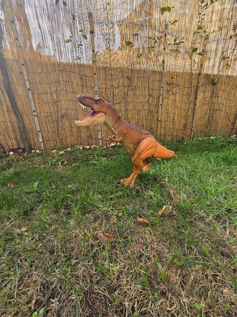 Dinosaure t rex 90 cm mattel 2017, Enlèvement, Comme neuf, Autres