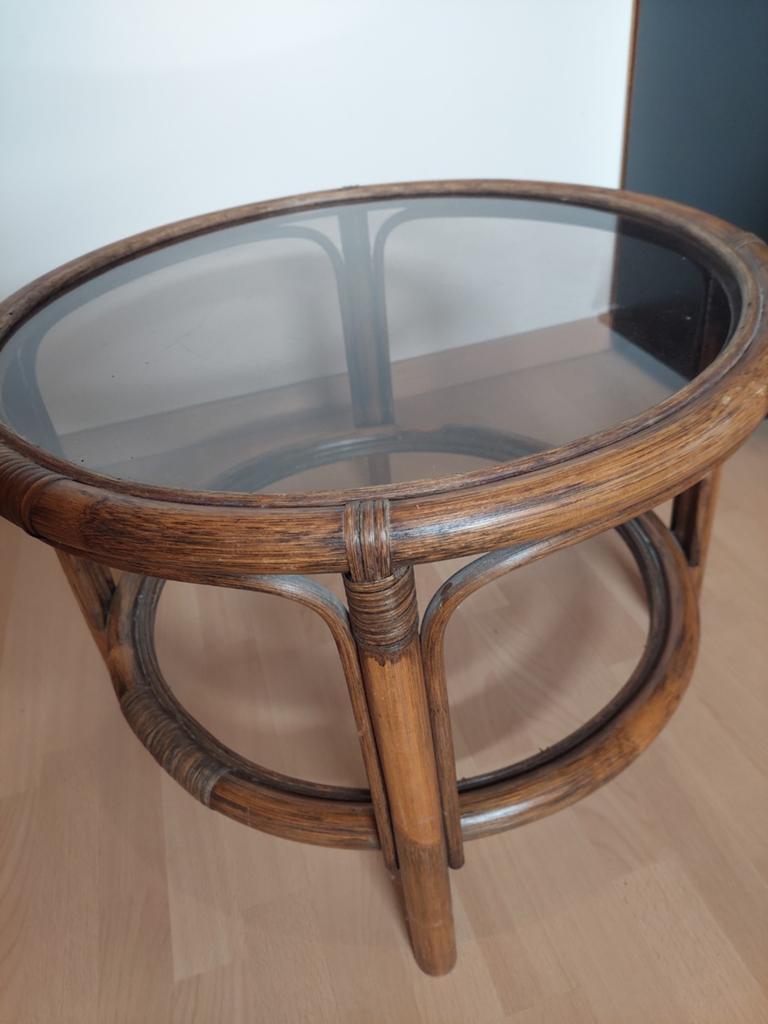 Salontafel, Huis en Inrichting, Tafels | Salontafels, Ophalen, Glas