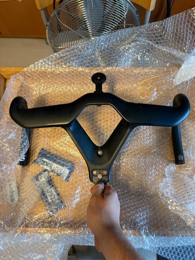 Cockpit/volant Cervelo S5 2026 110 mm-380/420 mm, Vélos & Vélomoteurs, Enlèvement, Neuf, Carbone