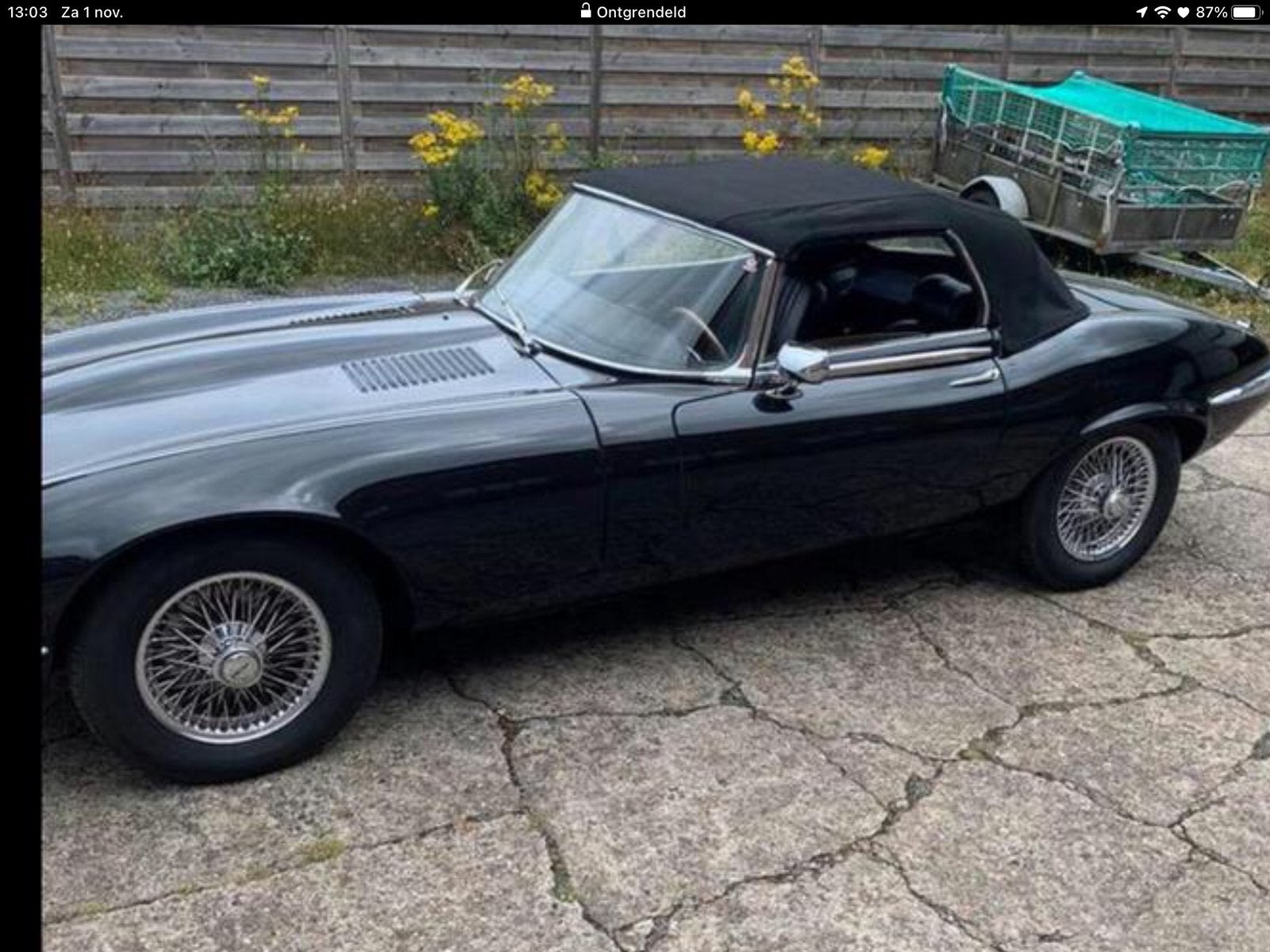 Jaguar Etype V12, Auto's, Particulier, Te koop, Jaguar