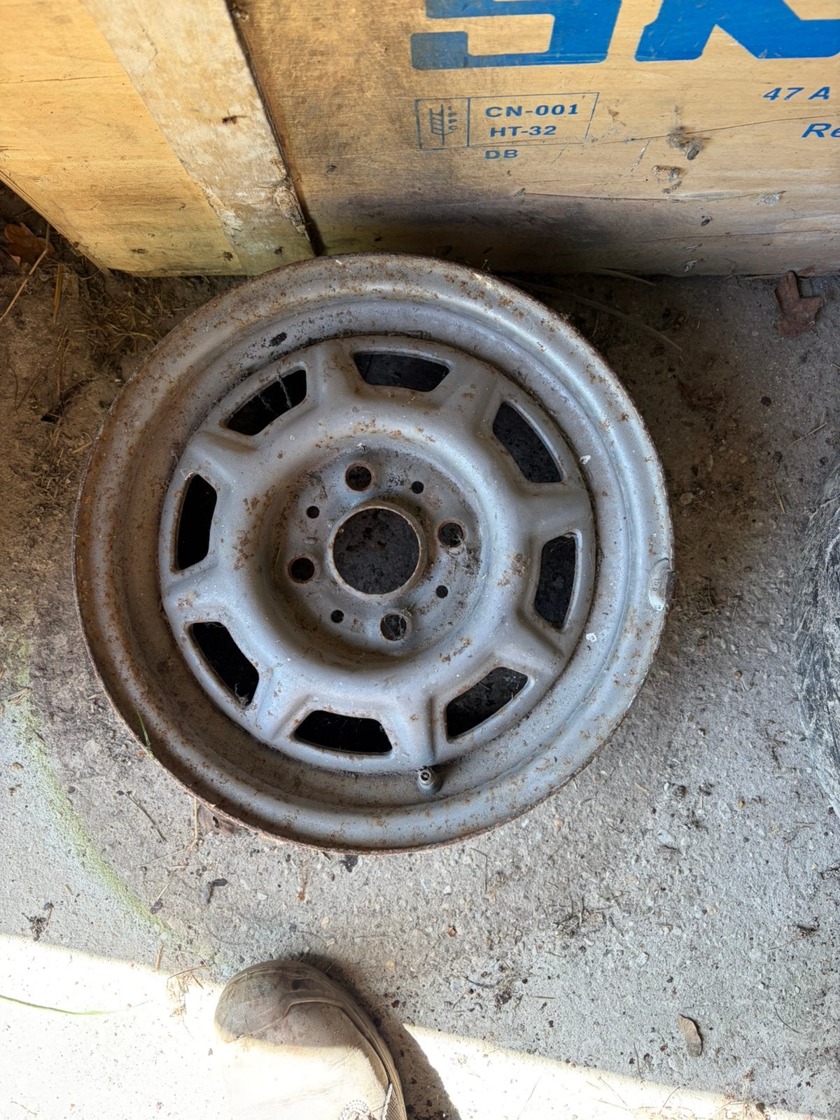 4 Jantes bmw e21 et e10, Auto-onderdelen, Ophalen, Velg(en)