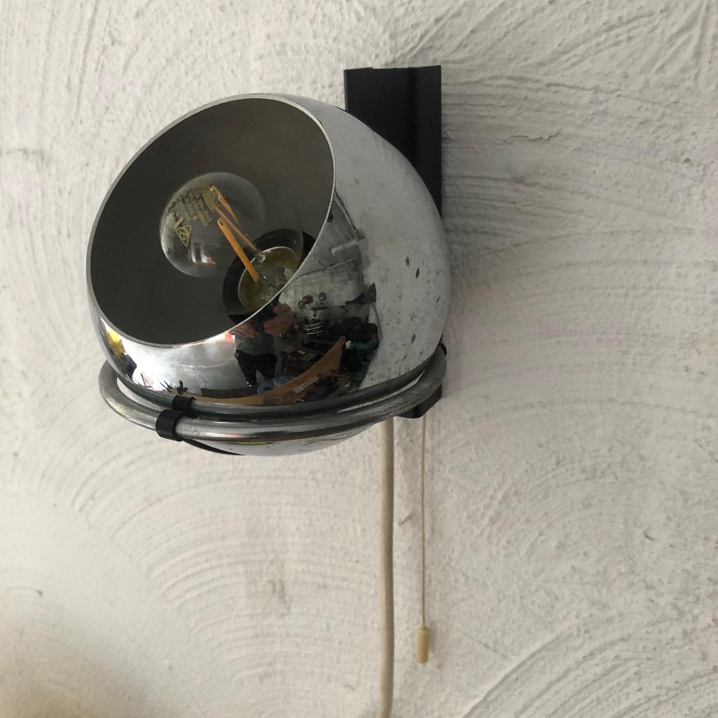 Lampe murale Gepo vintage du milieu du siècle, Enlèvement, Utilisé, Métal